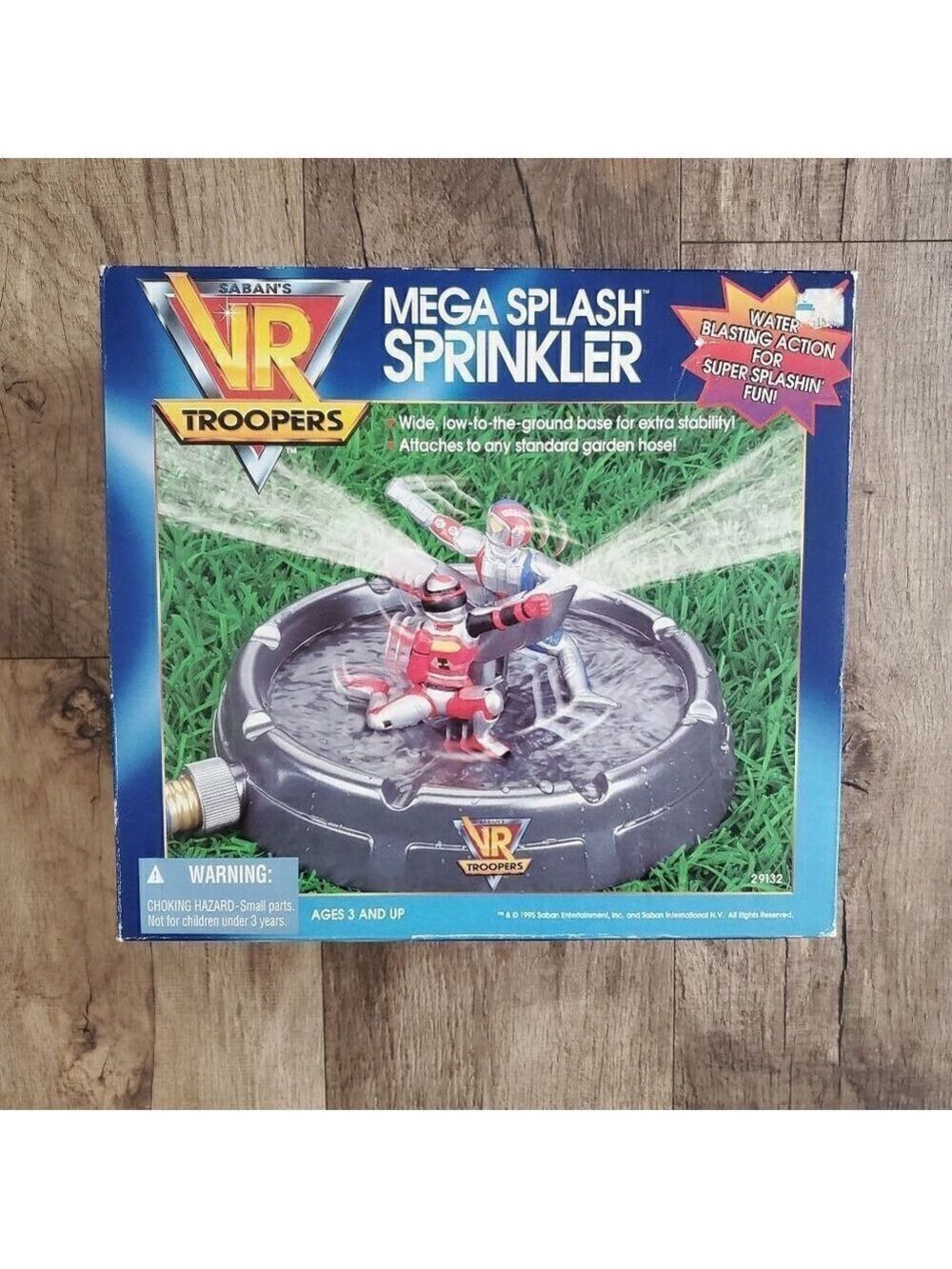 VR Troopers Rare 1995 MEGA Splash Sprinklers New